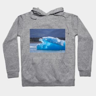 Usa. Alaska. Flowing Block of Ice. Hoodie